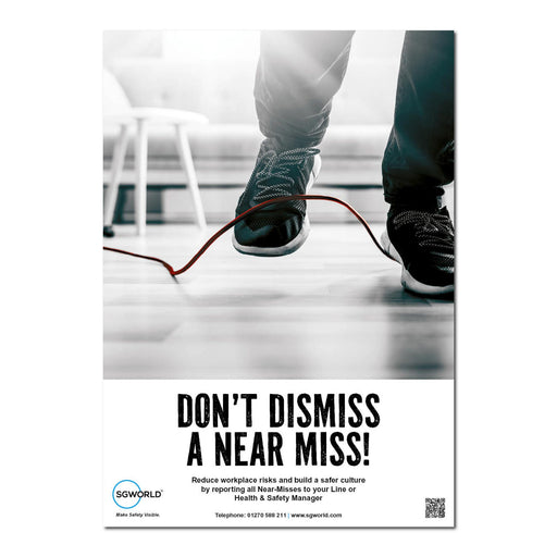 Don’t Dismiss A Near Miss - Poster