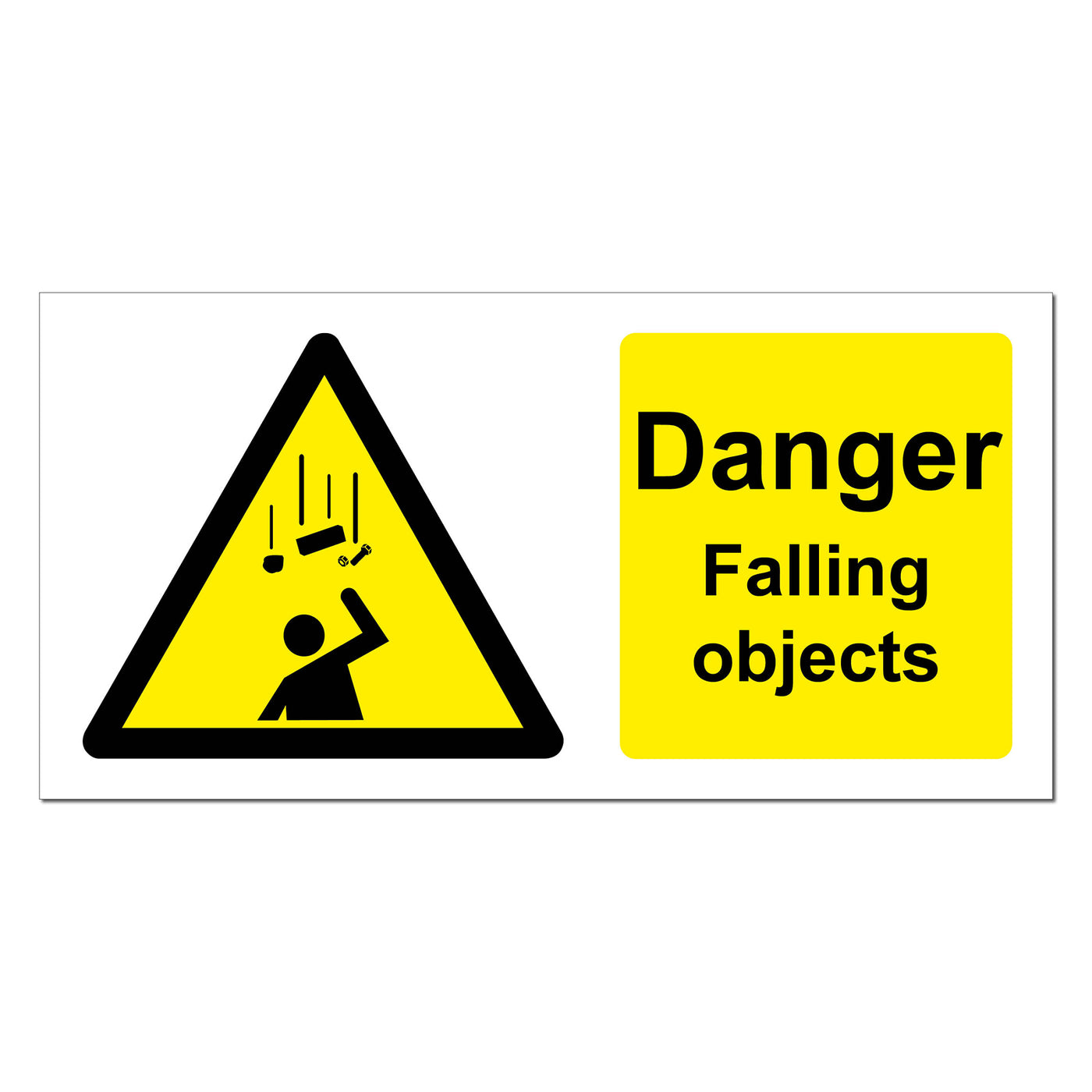 Caution Falling Objects Safety Sign | SG World