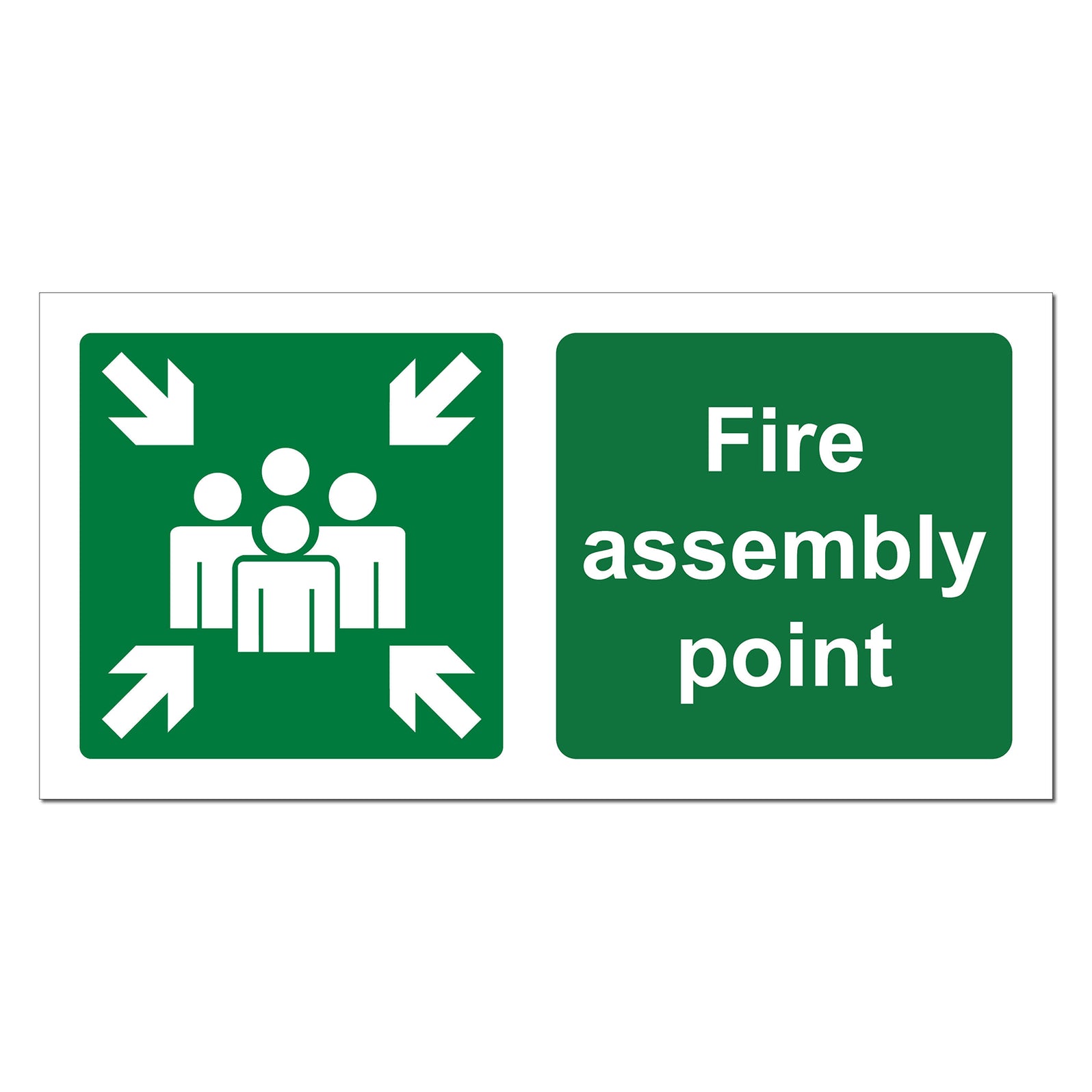 Emergency Assembly Point Safety Sign Sg World